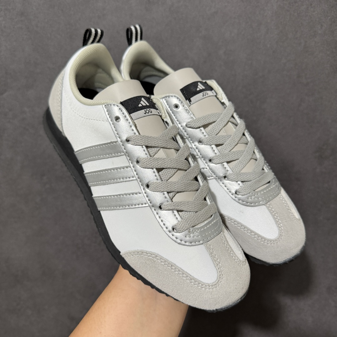 Adidas Originals VS JOG 2.0 阿迪达斯 舒适百搭 低帮 德训鞋 尺码:36 36.5 37 3