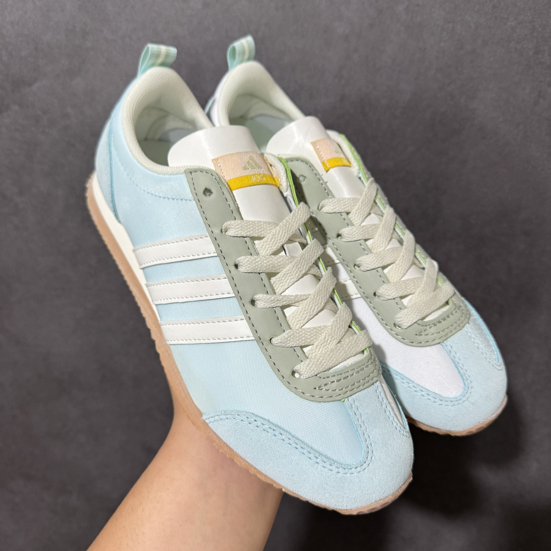 Adidas Originals VS JOG 2.0 阿迪达斯 舒适百搭 低帮 德训鞋 尺码:36 36.5 37 3