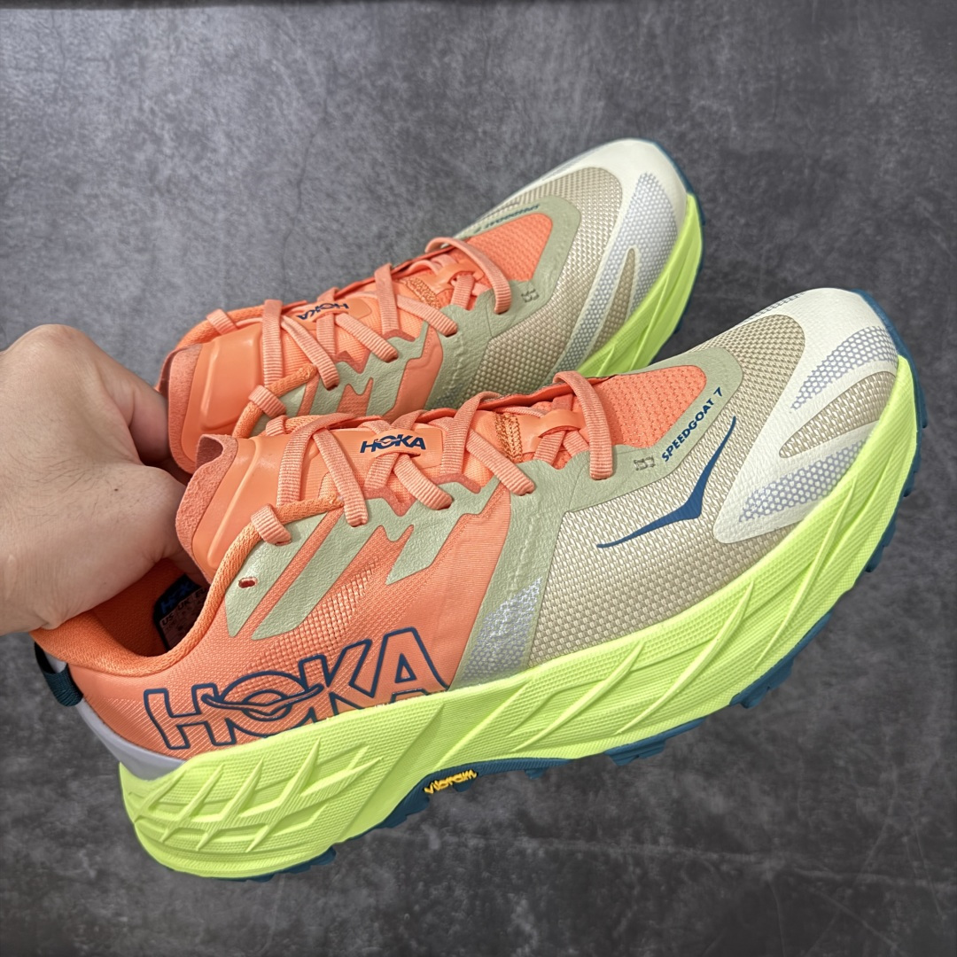 HOKA ONE ONE SPEEDGOAT 7 舒适百搭越野跑鞋 原版原数据开发打造 区别市面先行通货 最强品质可随意 HOKA ONE ONE SPEEDGOAT 7 舒适百搭越野跑鞋 原版原数据开发打造 区别市面先行通货 最强品质可随意