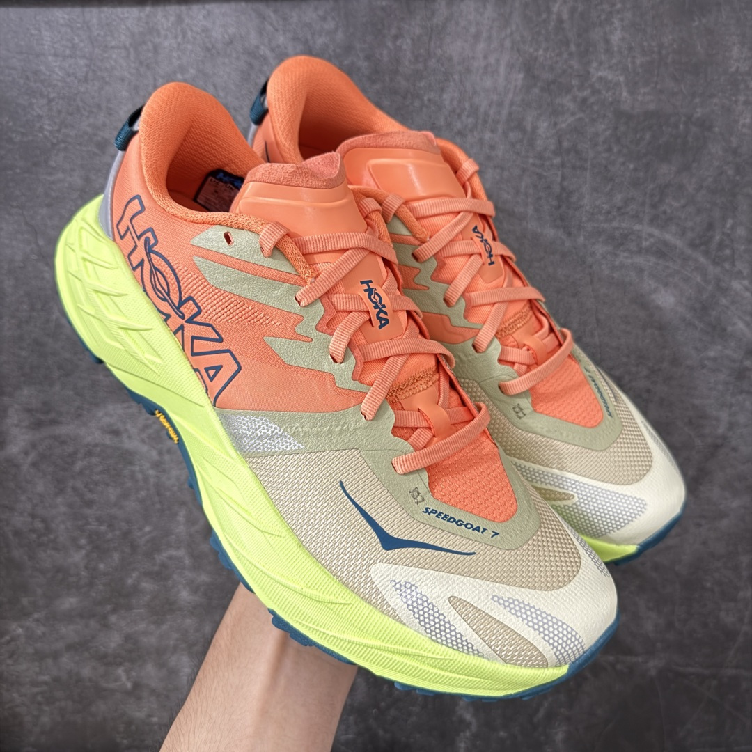 HOKA ONE ONE SPEEDGOAT 7 舒适百搭越野跑鞋 原版原数据开发打造 区别市面先行通货 最强品质可随意