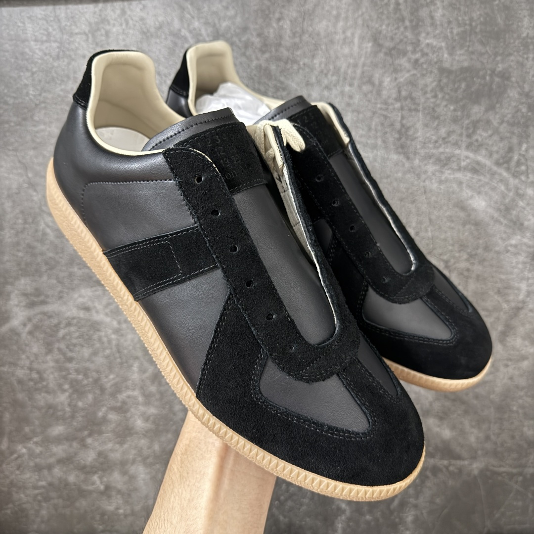 Maison Margiela Calfskin Replica MM6 马吉拉复古低帮时尚德训鞋 高端零售专供批次 全