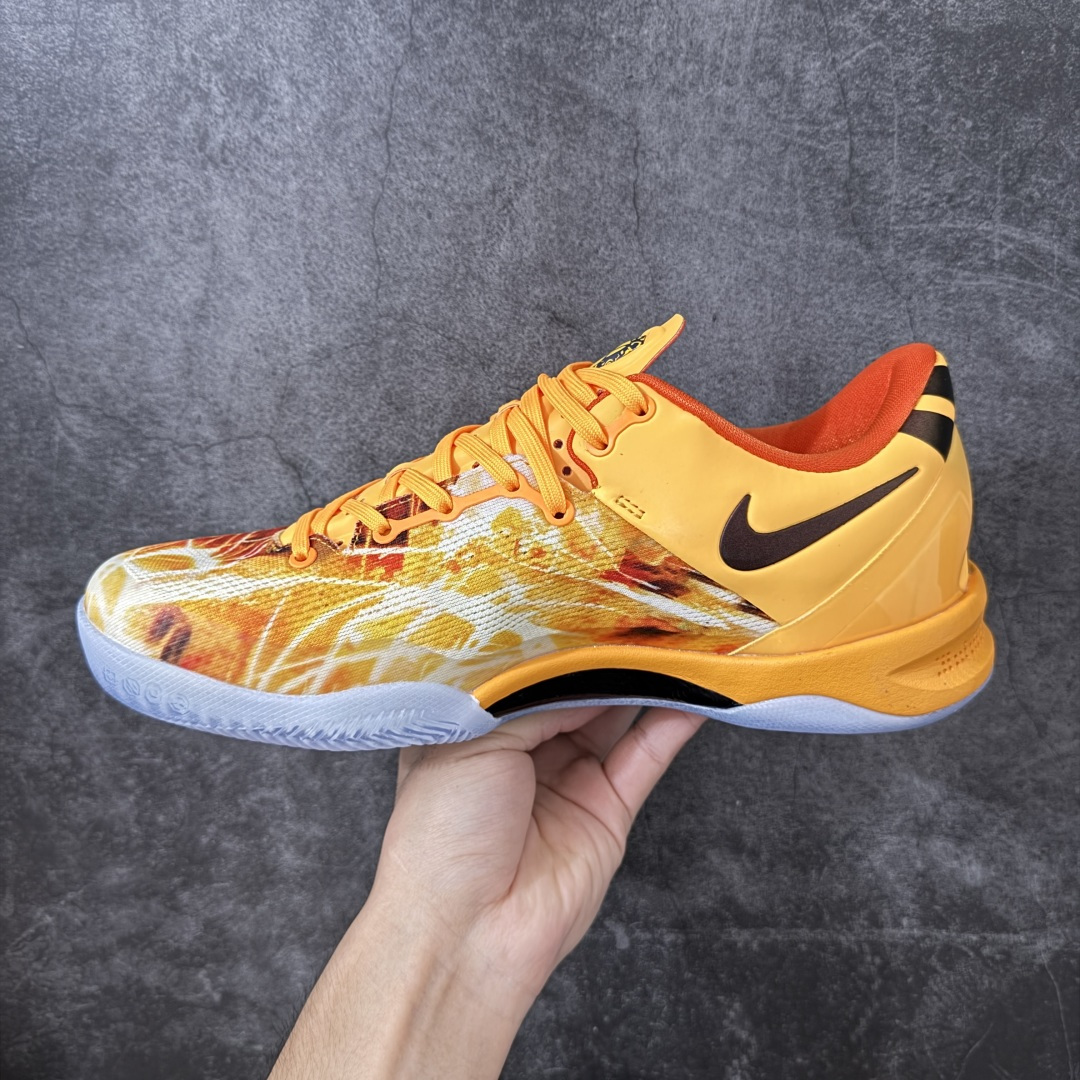 科比8黄白 上海烟花复刻 Nike Kobe 8 Shanghai Fireworks 舒适柔软 橙色 货号:IO625 科比8黄白 上海烟花复刻 Nike Kobe 8 Shanghai Fireworks 舒适柔软 橙色 货号:IO625