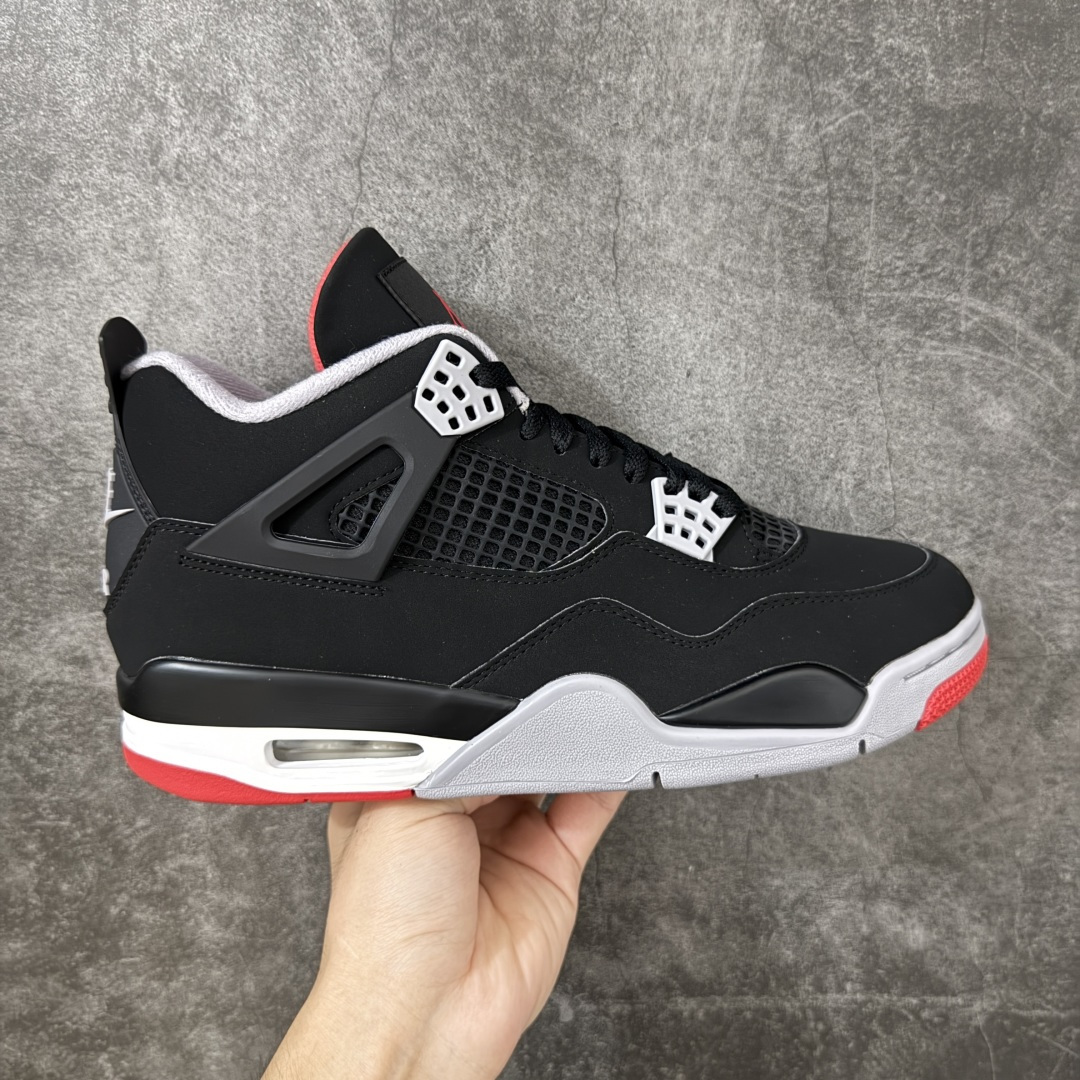 Jordan Air Jordan 4 Retro 2026复刻黑红 舒适贴合 支撑 复古篮球鞋 男款IX8180-00