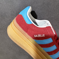 Adidas Originals Gazelle Bold 三叶草厚底休闲防滑耐磨低帮板鞋 #原厂原数据版型 原厂皮料切 Adidas Originals Gazelle Bold 三叶草厚底休闲防滑耐磨低帮板鞋 #原厂原数据版型 原厂皮料切