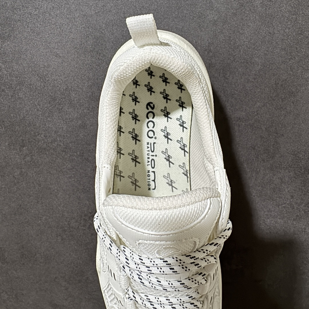 ecco爱步 Biom C Trail 户外越野 时尚舒适 低帮 生活休闲鞋 男款 白色 尺码：36-45 货号：  5