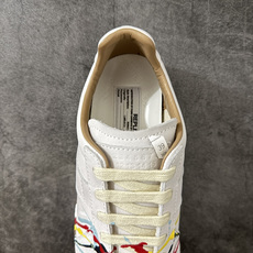 Maison Margiela Calfskin Replica MM6马吉拉 德训运动休闲板鞋 白色泼墨 原版一比一 Maison Margiela Calfskin Replica MM6马吉拉 德训运动休闲板鞋 白色泼墨 原版一比一