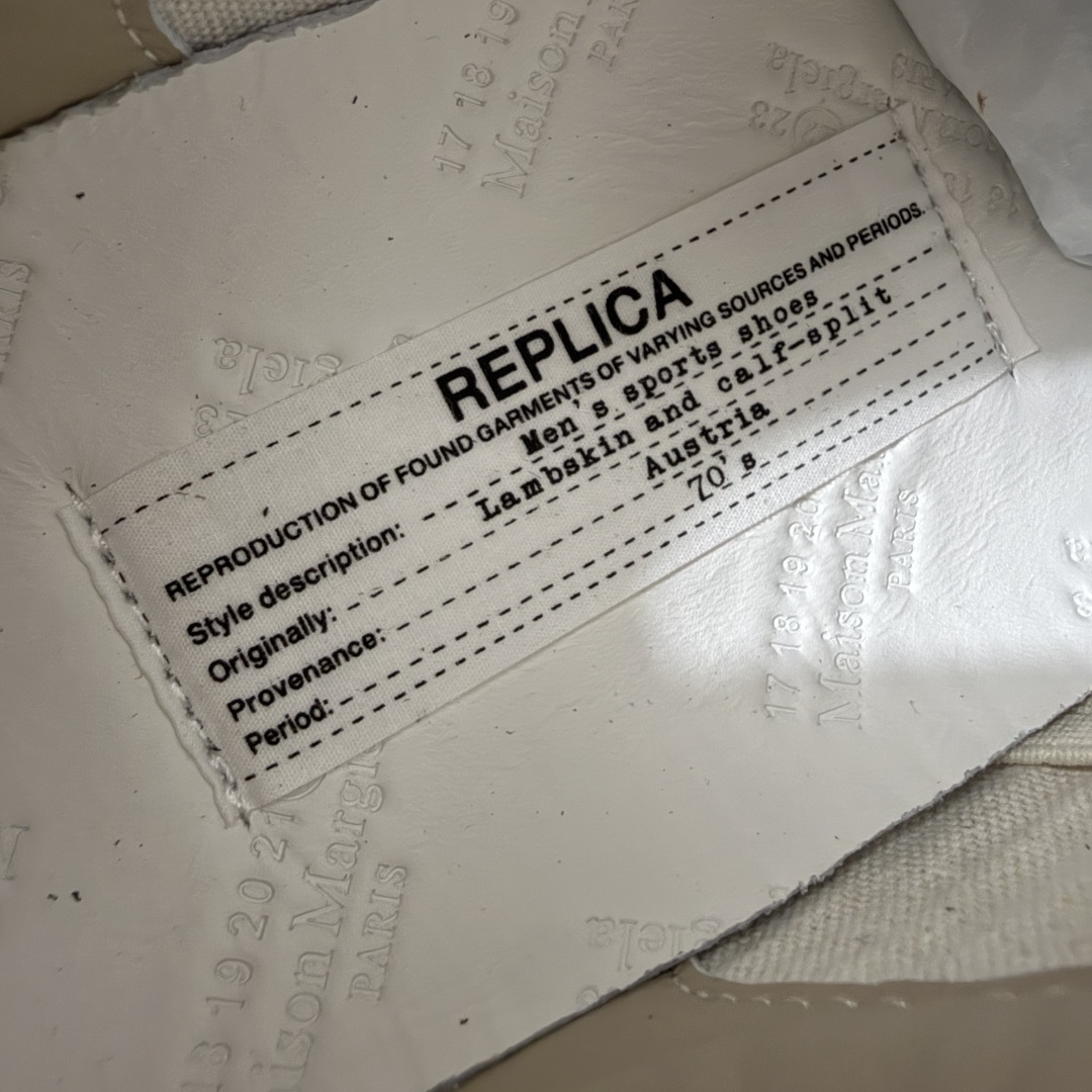 Maison Margiela Calfskin Replica MM6马吉拉 德训运动休闲板鞋 黑色泼墨 原版一比一开 Maison Margiela Calfskin Replica MM6马吉拉 德训运动休闲板鞋 黑色泼墨 原版一比一开