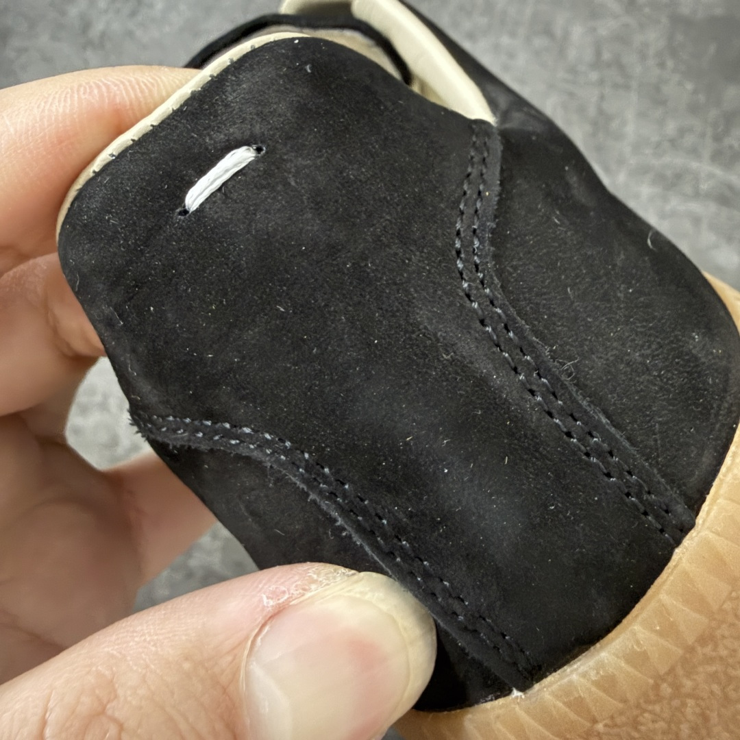 Maison Margiela Calfskin Replica MM6马吉拉 德训运动休闲板鞋 黑色泼墨 原版一比一开 Maison Margiela Calfskin Replica MM6马吉拉 德训运动休闲板鞋 黑色泼墨 原版一比一开