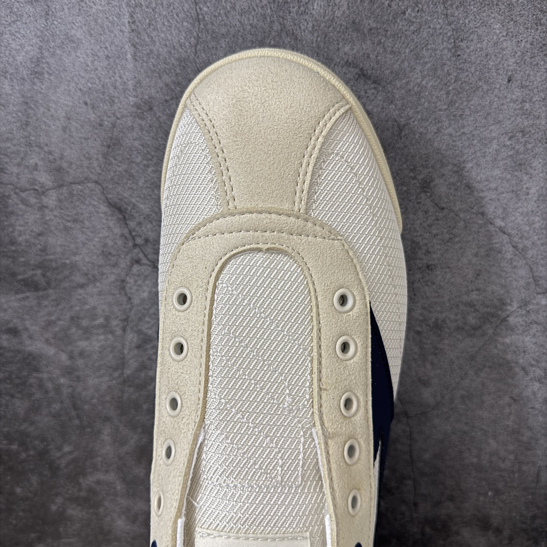 美津浓Mizuno LG 60S 复古舒适 SLIP-ON 薄底一脚蹬穿脱方便 防滑耐磨透气轻便 低帮 生活休闲鞋 男女