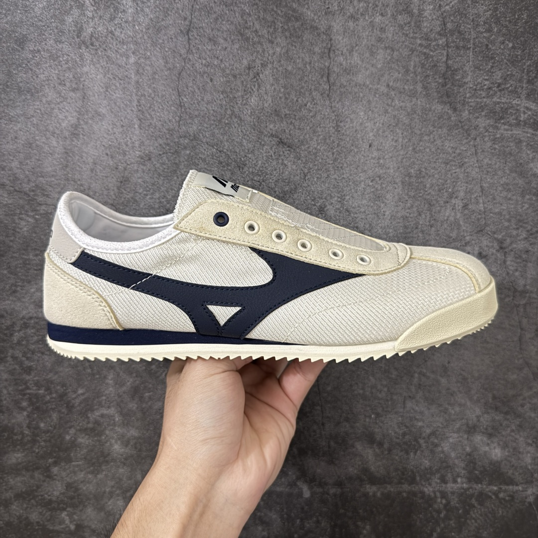 美津浓Mizuno LG 60S 复古舒适 SLIP-ON 薄底一脚蹬穿脱方便 防滑耐磨透气轻便 低帮 生活休闲鞋 男女 美津浓Mizuno LG 60S 复古舒适 SLIP-ON 薄底一脚蹬穿脱方便 防滑耐磨透气轻便 低帮 生活休闲鞋 男女