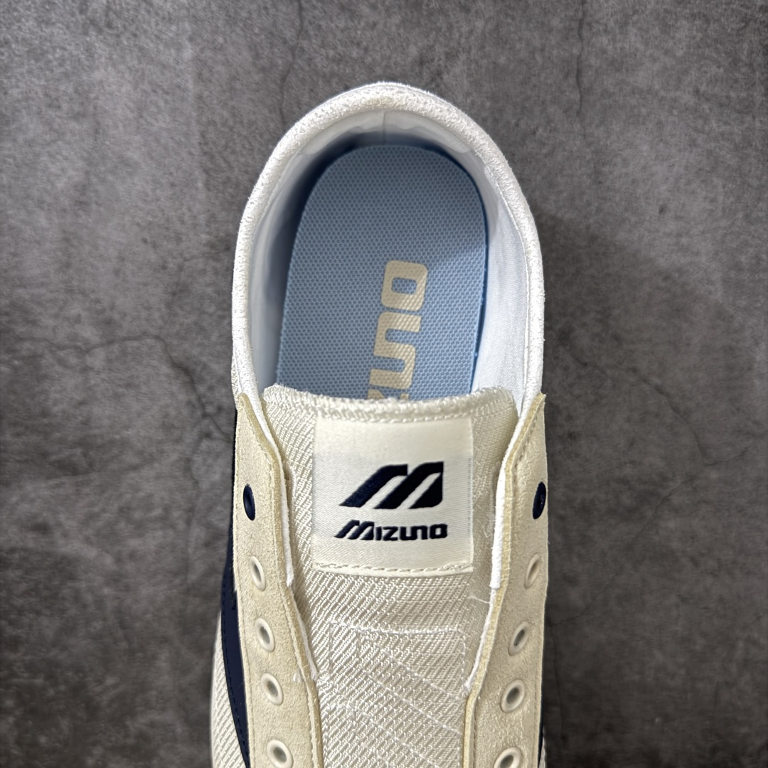 美津浓Mizuno LG 60S 复古舒适 SLIP-ON 薄底一脚蹬穿脱方便 防滑耐磨透气轻便 低帮 生活休闲鞋 男女