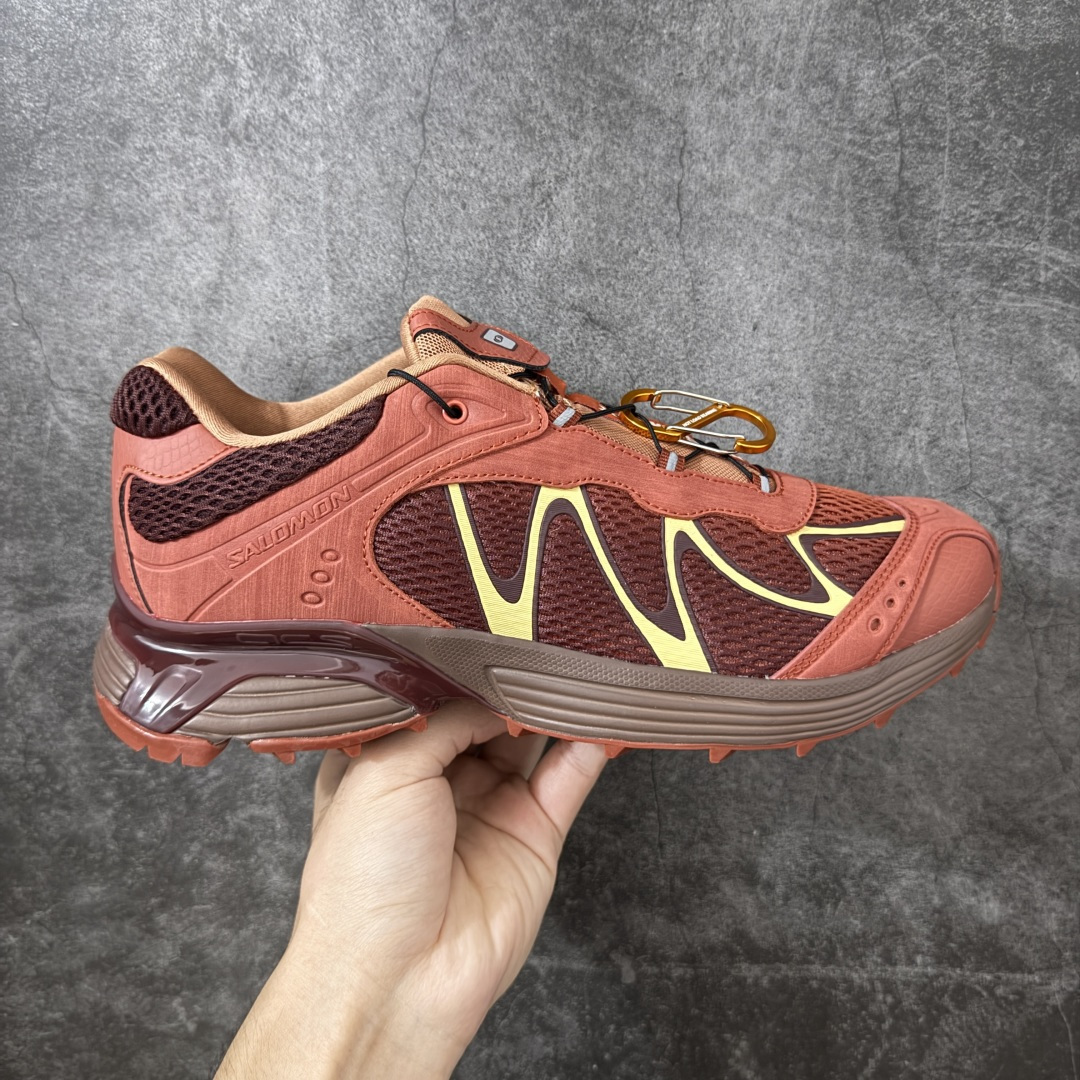 SALOMON萨洛蒙 XT-WHISPER 系列跑步鞋 男女同款 砖红色 纯原外贸平台特供订单 耗时半年巨作 #全套原 SALOMON萨洛蒙 XT-WHISPER 系列跑步鞋 男女同款 砖红色 纯原外贸平台特供订单 耗时半年巨作 #全套原