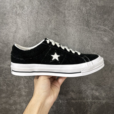 匡威OneStar星星鞋 翻毛皮白 Converse One Star Ox 帆布休闲板鞋 C 行业一线头部硫化大厂出品 匡威OneStar星星鞋 翻毛皮白 Converse One Star Ox 帆布休闲板鞋 C 行业一线头部硫化大厂出品