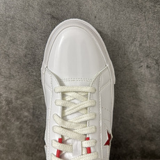 匡威OneStar星星鞋 光面皮白色红标 Converse One Star Ox 帆布休闲板鞋 C 行业一线头部硫化大 匡威OneStar星星鞋 光面皮白色红标 Converse One Star Ox 帆布休闲板鞋 C 行业一线头部硫化大