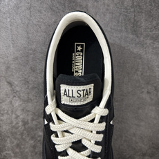 匡威OneStar星星鞋 光面皮黑色白标 Converse One Star Ox 帆布休闲板鞋 C 行业一线头部硫化大 匡威OneStar星星鞋 光面皮黑色白标 Converse One Star Ox 帆布休闲板鞋 C 行业一线头部硫化大