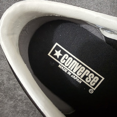 匡威OneStar星星鞋 光面皮黑色白标 Converse One Star Ox 帆布休闲板鞋 C 行业一线头部硫化大 匡威OneStar星星鞋 光面皮黑色白标 Converse One Star Ox 帆布休闲板鞋 C 行业一线头部硫化大