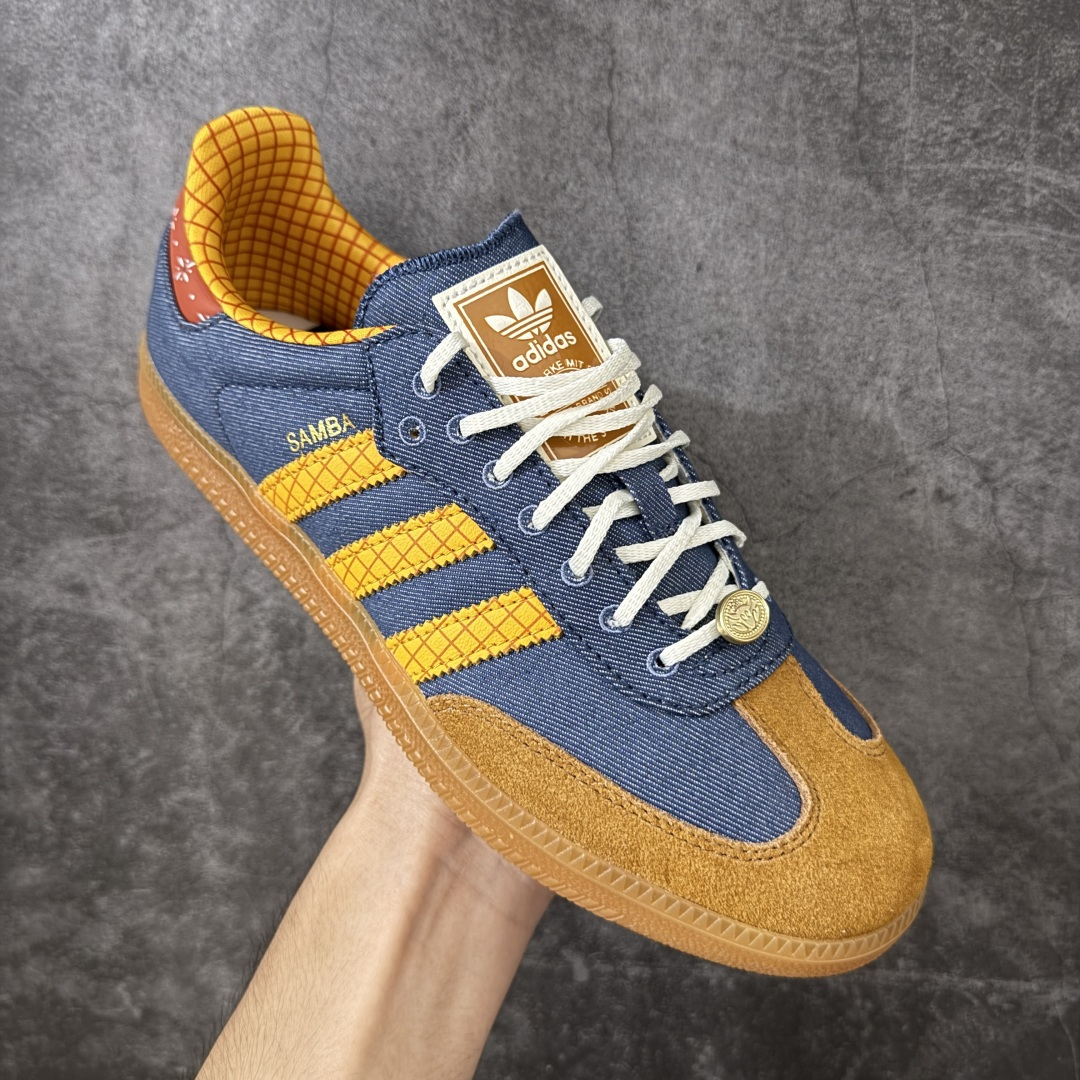 Toy Story x adidas originals SAMBA OG Woody 柔软舒适 防滑耐磨 低帮 儿童板 Toy Story x adidas originals SAMBA OG Woody 柔软舒适 防滑耐磨 低帮 儿童板