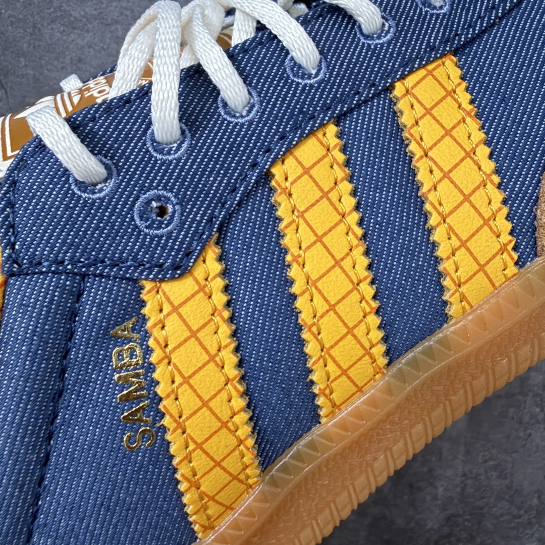 Toy Story x adidas originals SAMBA OG Woody 柔软舒适 防滑耐磨 低帮 儿童板 Toy Story x adidas originals SAMBA OG Woody 柔软舒适 防滑耐磨 低帮 儿童板