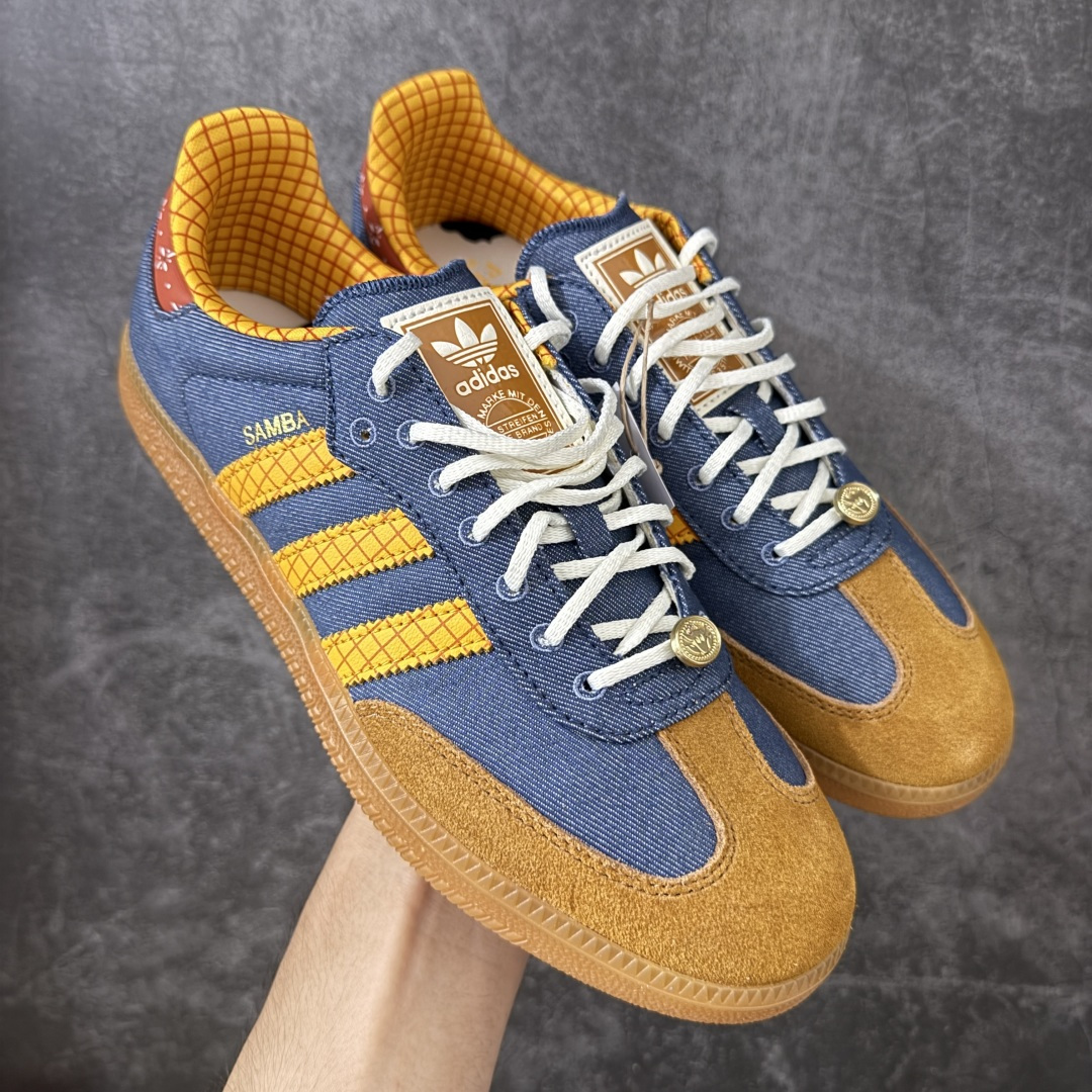 Toy Story x adidas originals SAMBA OG Woody 柔软舒适 防滑耐磨 低帮 儿童板 Toy Story x adidas originals SAMBA OG Woody 柔软舒适 防滑耐磨 低帮 儿童板