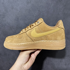 Air Force 1 小麦空军 纯原出品 独家私模 原装头层麂皮 原楦原纸板 正确刷色感 内置原厂Air Sole气垫 Air Force 1 小麦空军 纯原出品 独家私模 原装头层麂皮 原楦原纸板 正确刷色感 内置原厂Air Sole气垫