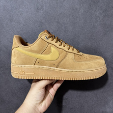 Air Force 1 小麦空军 纯原出品 独家私模 原装头层麂皮 原楦原纸板 正确刷色感 内置原厂Air Sole气垫 Air Force 1 小麦空军 纯原出品 独家私模 原装头层麂皮 原楦原纸板 正确刷色感 内置原厂Air Sole气垫