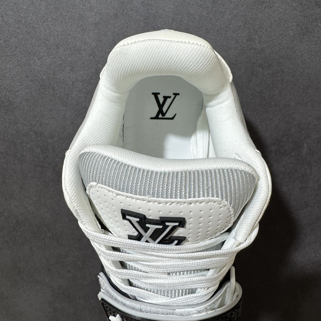 Louis Vuitton LV Skate时装走秀圆头系带运动鞋 高清洁度 专柜礼盒全套包装 超高性价比 尺码：35-
