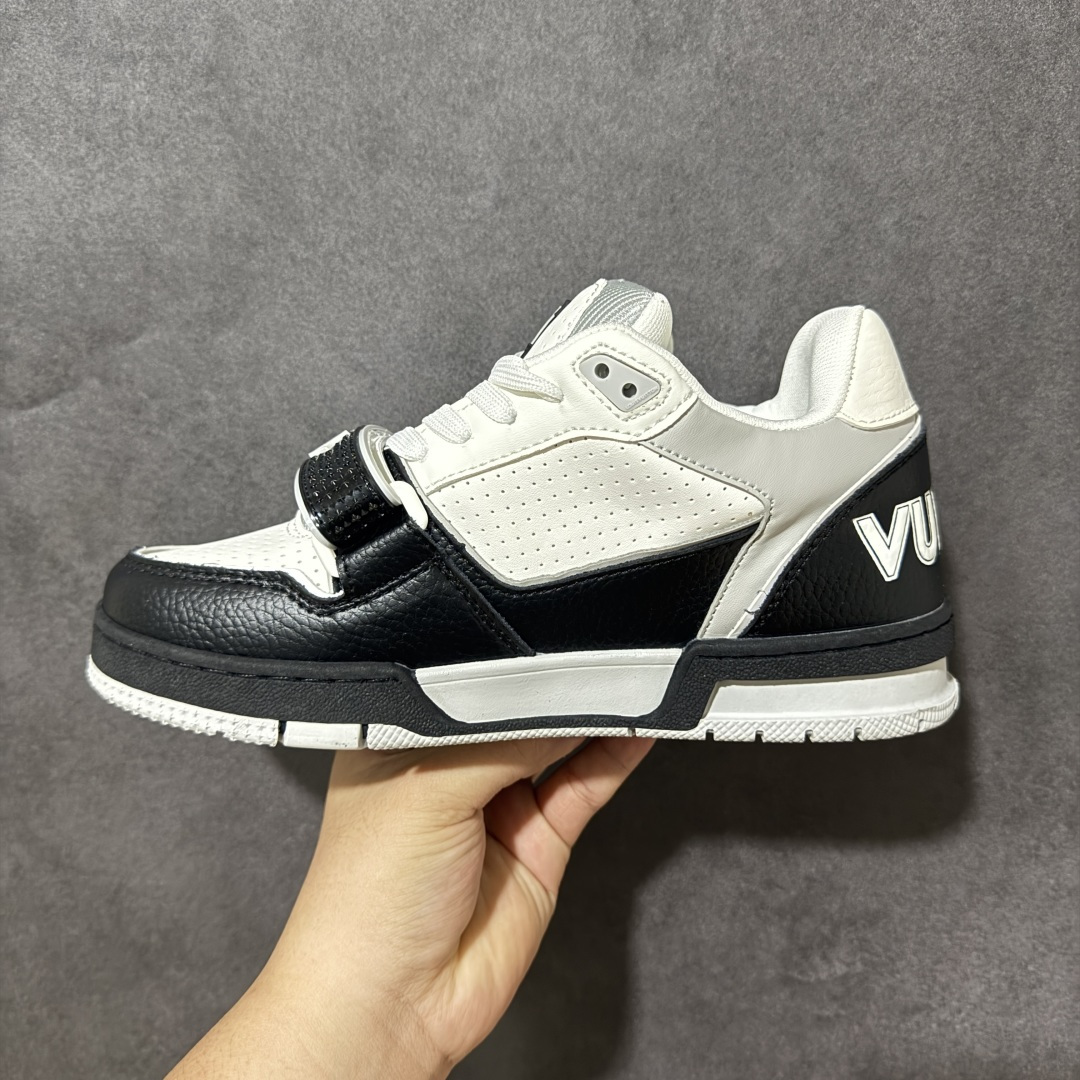 Louis Vuitton LV Skate时装走秀圆头系带运动鞋 高清洁度 专柜礼盒全套包装 超高性价比 尺码：35-