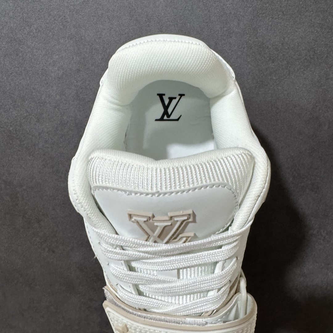 Louis Vuitton LV Skate时装走秀圆头系带运动鞋 高清洁度 专柜礼盒全套包装 超高性价比 尺码：35-