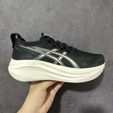 Asics Gel-Nimbus 27 亚瑟士复古透气休闲鞋缓震男子耐磨跑步鞋 货号: 1012B819 001 尺码: Asics Gel-Nimbus 27 亚瑟士复古透气休闲鞋缓震男子耐磨跑步鞋 货号: 1012B819 001 尺码:
