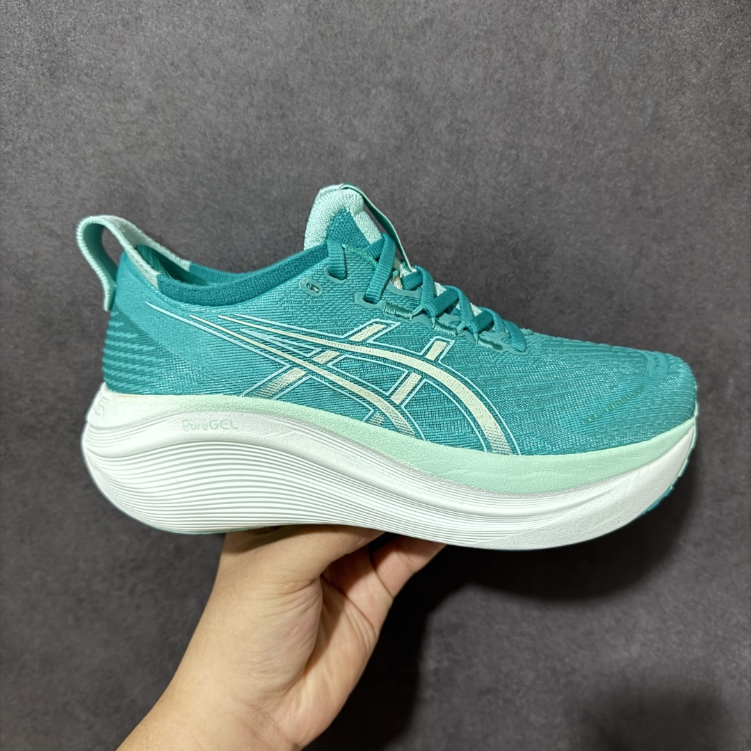 Asics Gel-Nimbus 27 亚瑟士复古透气休闲鞋缓震男子耐磨跑步鞋 货号: 1012B819 001 尺码: Asics Gel-Nimbus 27 亚瑟士复古透气休闲鞋缓震男子耐磨跑步鞋 货号: 1012B819 001 尺码: