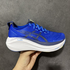 Asics Gel-Nimbus 27 亚瑟士复古透气休闲鞋缓震男子耐磨跑步鞋 货号: 1012B819 001 尺码: Asics Gel-Nimbus 27 亚瑟士复古透气休闲鞋缓震男子耐磨跑步鞋 货号: 1012B819 001 尺码: