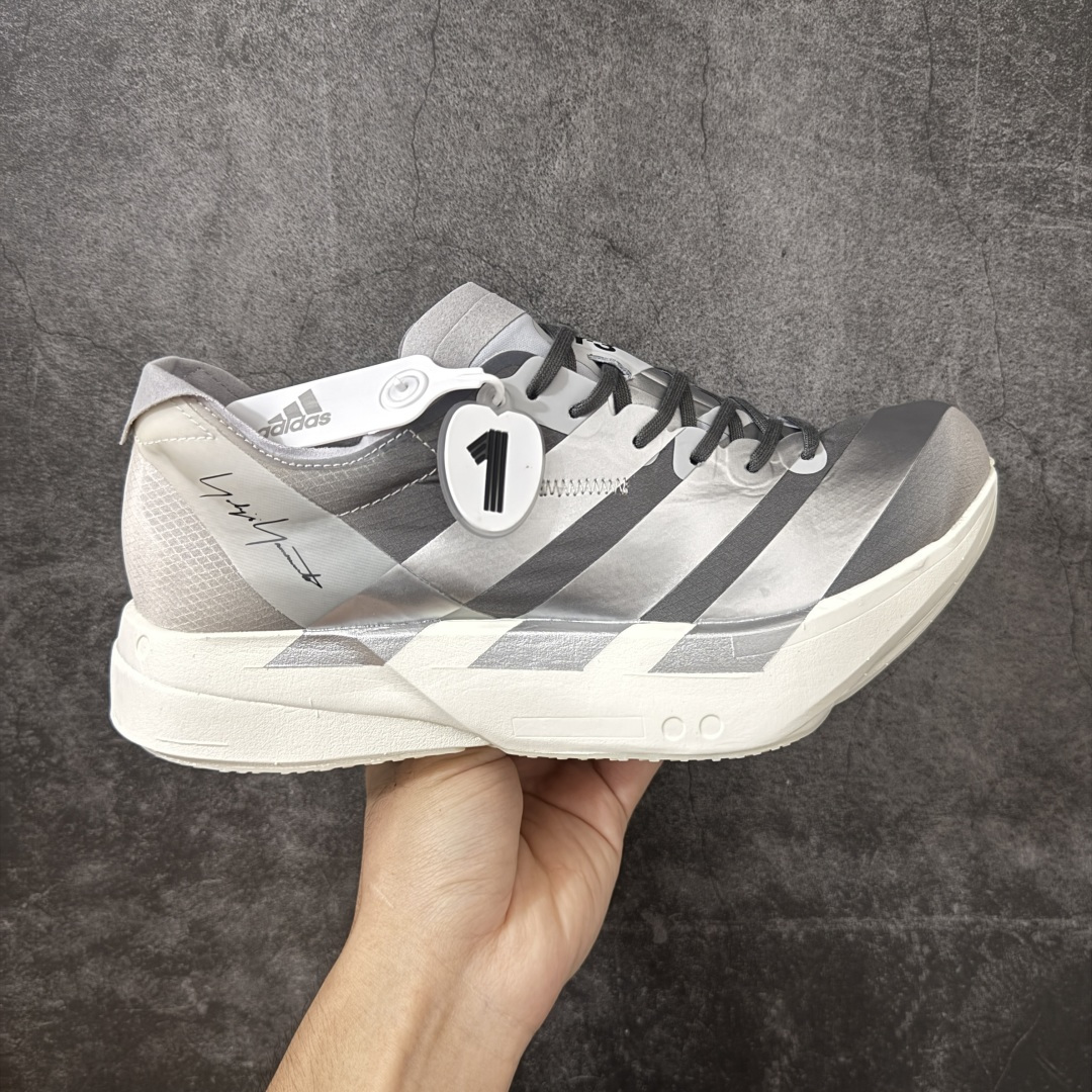 Y3 x Adidas Adizero Adios Pro 4 M竞训跑步鞋 KZ9045 市场独一档品质 区别所有版本 Y3 x Adidas Adizero Adios Pro 4 M竞训跑步鞋 KZ9045 市场独一档品质 区别所有版本