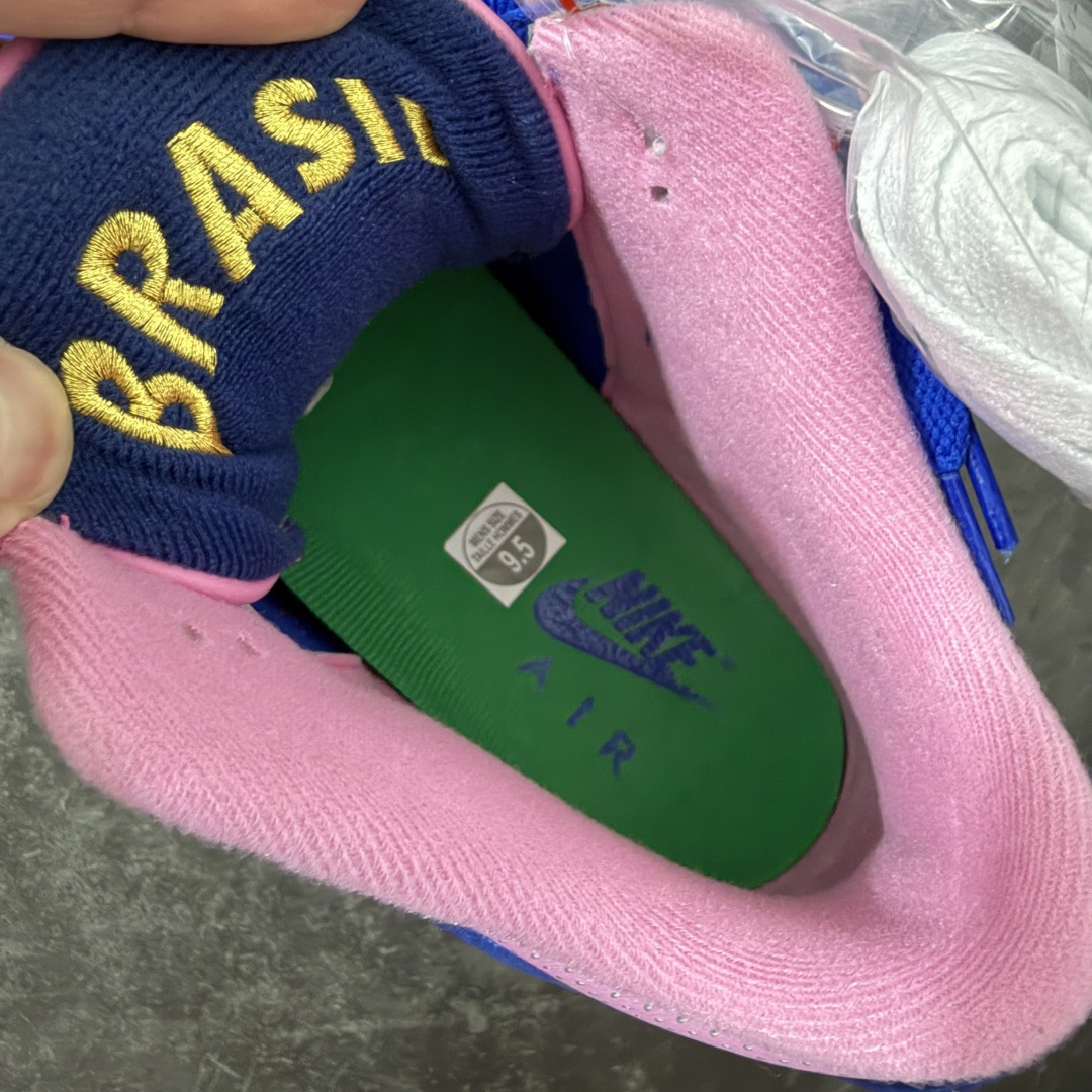 AJ3巴西 蓝粉 Air Jordan 3 Retro OG Brasil 巴西足球队设计灵感 赛车蓝 货号:IV487 AJ3巴西 蓝粉 Air Jordan 3 Retro OG Brasil 巴西足球队设计灵感 赛车蓝 货号:IV487