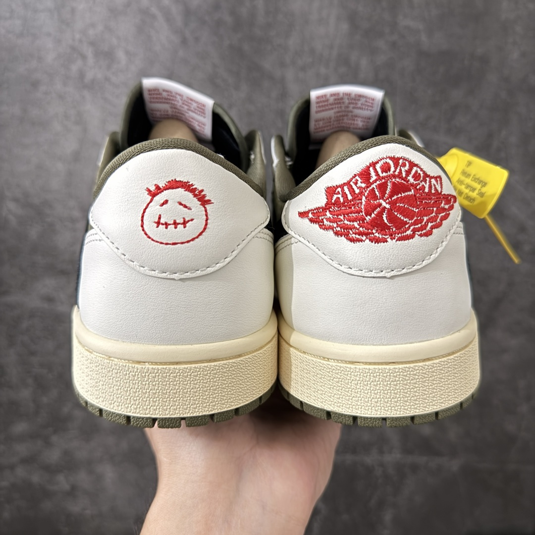 Travis Scott x Air Jordan AJ1 Low OG SPTS联名白绿黑倒钩低帮 DM7866-20 Travis Scott x Air Jordan AJ1 Low OG SPTS联名白绿黑倒钩低帮 DM7866-20