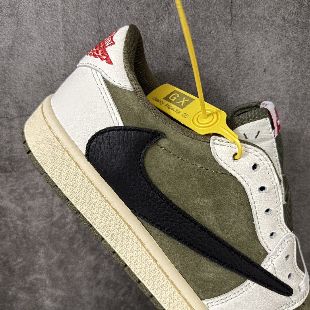 Travis Scott x Air Jordan AJ1 Low OG SPTS联名白绿黑倒钩低帮 DM7866-20 Travis Scott x Air Jordan AJ1 Low OG SPTS联名白绿黑倒钩低帮 DM7866-20