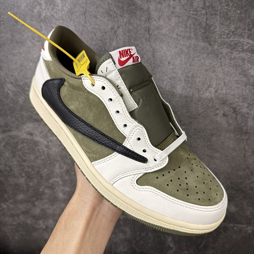 Travis Scott x Air Jordan AJ1 Low OG SPTS联名白绿黑倒钩低帮 DM7866-20 Travis Scott x Air Jordan AJ1 Low OG SPTS联名白绿黑倒钩低帮 DM7866-20