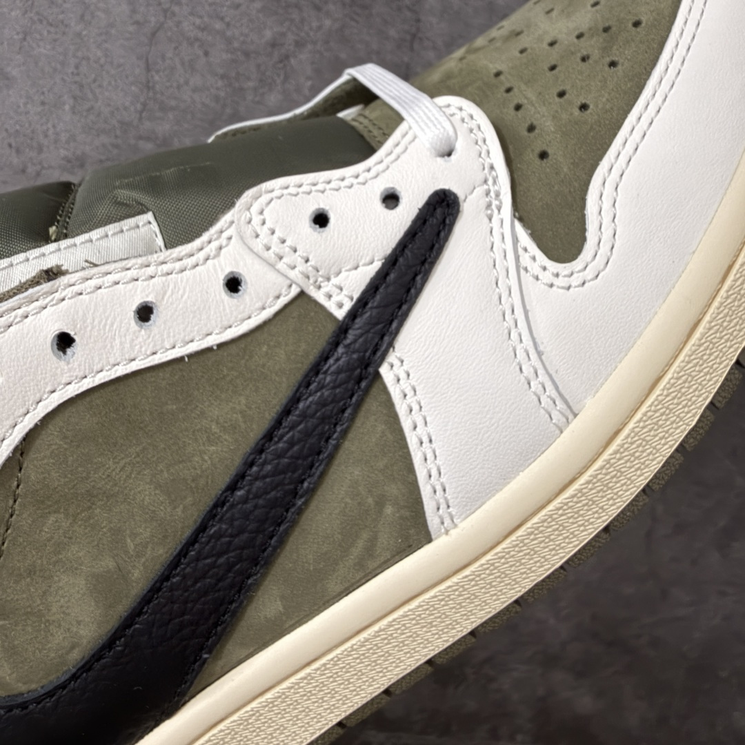 Travis Scott x Air Jordan AJ1 Low OG SPTS联名白绿黑倒钩低帮 DM7866-20 Travis Scott x Air Jordan AJ1 Low OG SPTS联名白绿黑倒钩低帮 DM7866-20