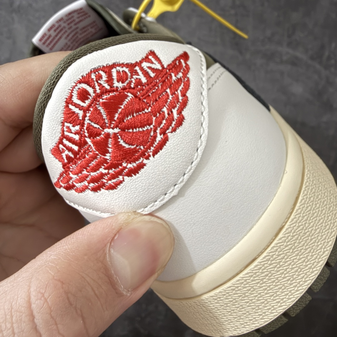 Travis Scott x Air Jordan AJ1 Low OG SPTS联名白绿黑倒钩低帮 DM7866-20 Travis Scott x Air Jordan AJ1 Low OG SPTS联名白绿黑倒钩低帮 DM7866-20