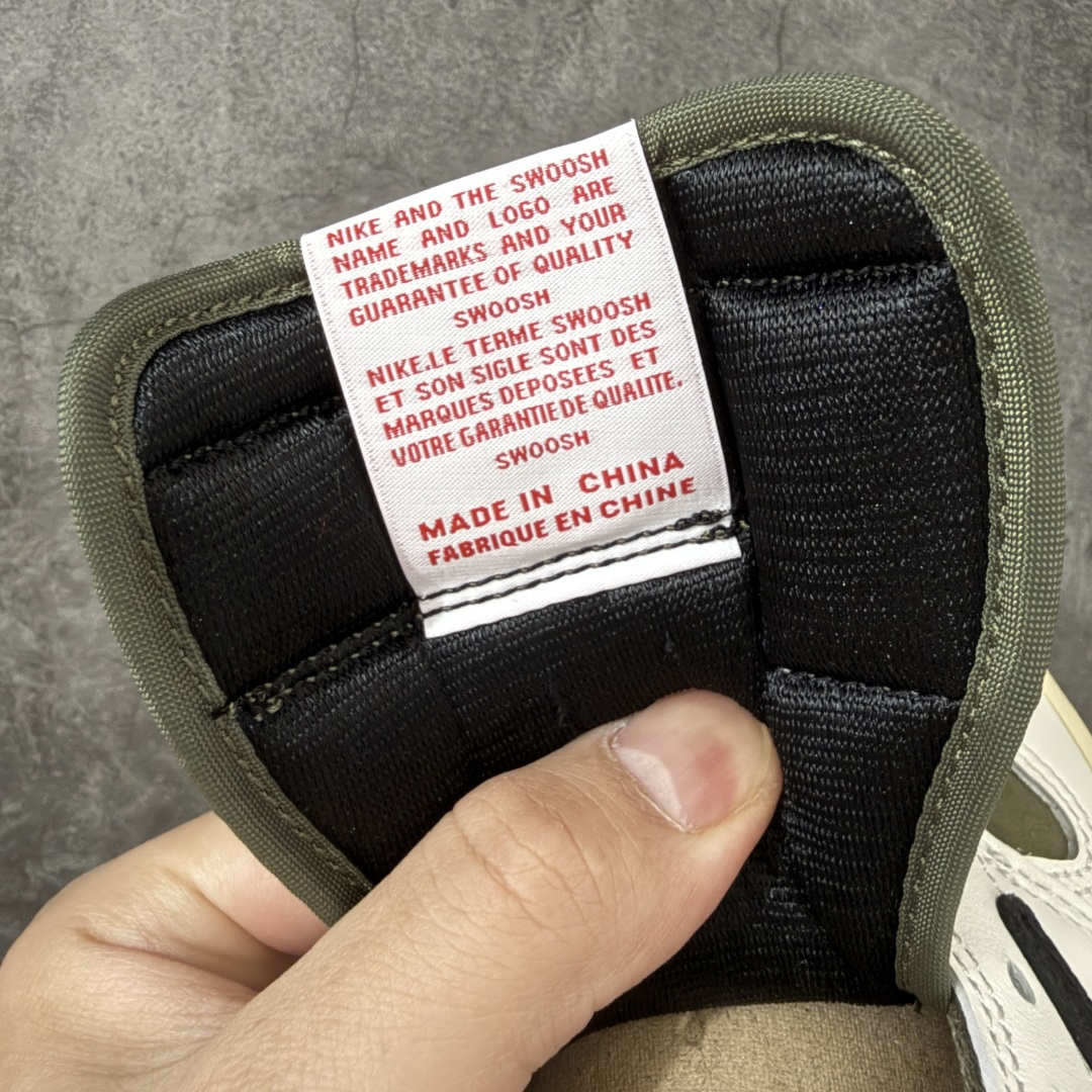Travis Scott x Air Jordan AJ1 Low OG SPTS联名白绿黑倒钩低帮 DM7866-20 Travis Scott x Air Jordan AJ1 Low OG SPTS联名白绿黑倒钩低帮 DM7866-20