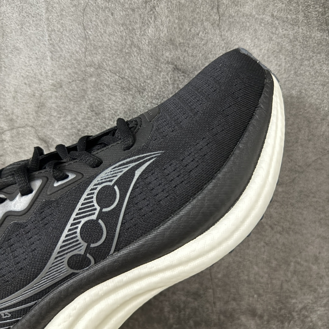 Saucony Triumph 胜利 23 舒适百搭耐磨 低帮跑步鞋 黑白S21024-200 胜利系列迭代二十余载,T Saucony Triumph 胜利 23 舒适百搭耐磨 低帮跑步鞋 黑白S21024-200 胜利系列迭代二十余载,T