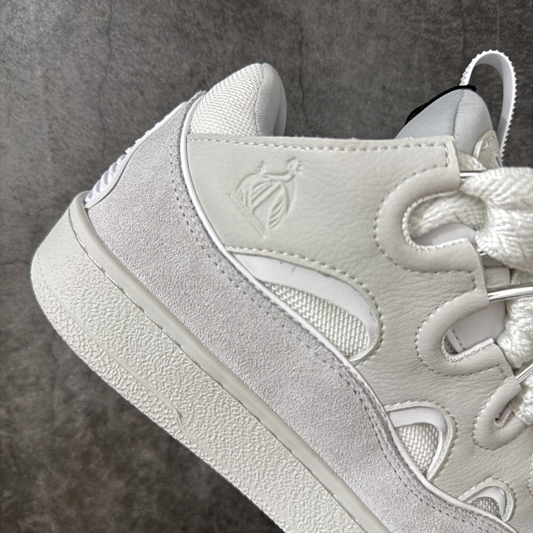 Lanvin Leather Curb Sneakers 浪凡面包鞋 现货 原版1:1开模重工艺制作 面料采用进口牛磨砂 Lanvin Leather Curb Sneakers 浪凡面包鞋 现货 原版1:1开模重工艺制作 面料采用进口牛磨砂
