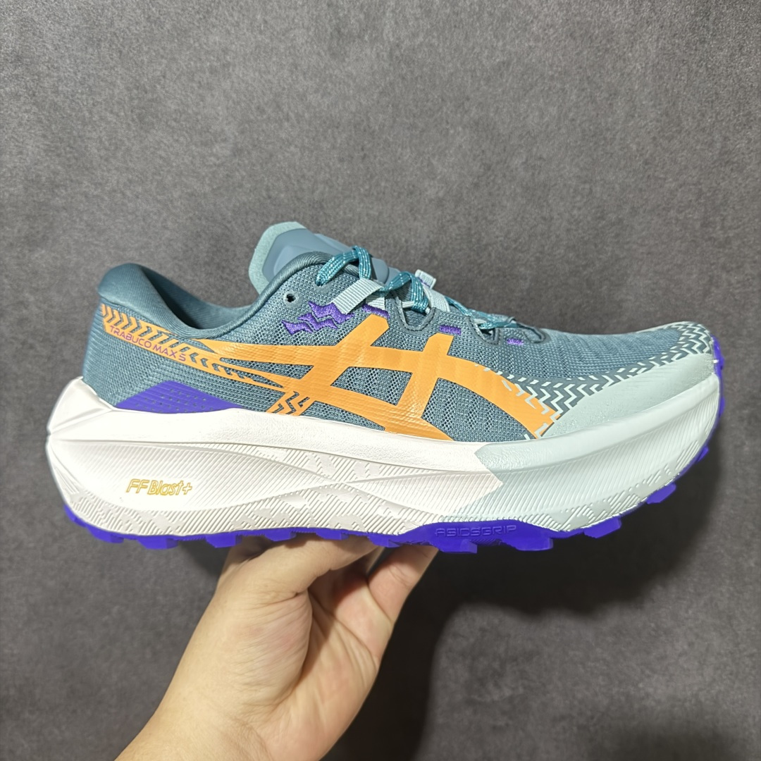 ASICS GEL-TRABUCO MAX 5 亚瑟士 网面透气 耐磨 越野跑步鞋 这双鞋的外观设计超级吸引人 简约大气 ASICS GEL-TRABUCO MAX 5 亚瑟士 网面透气 耐磨 越野跑步鞋 这双鞋的外观设计超级吸引人 简约大气