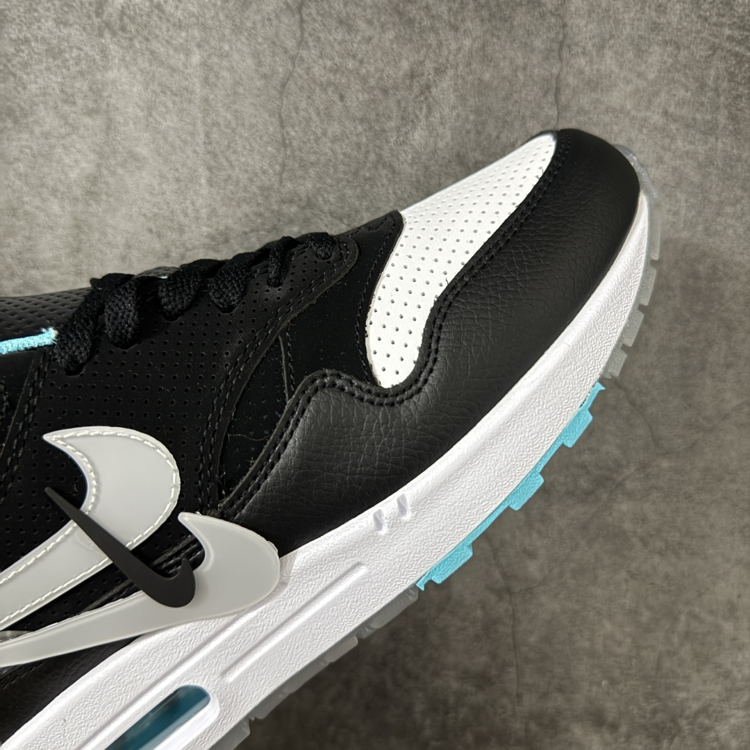 Nike Air Max 1 黑白绿 复古休闲跑步鞋 官方同步上架 真标原盒 原底原面 正确版型 原版开发 精准细节 市 Nike Air Max 1 黑白绿 复古休闲跑步鞋 官方同步上架 真标原盒 原底原面 正确版型 原版开发 精准细节 市