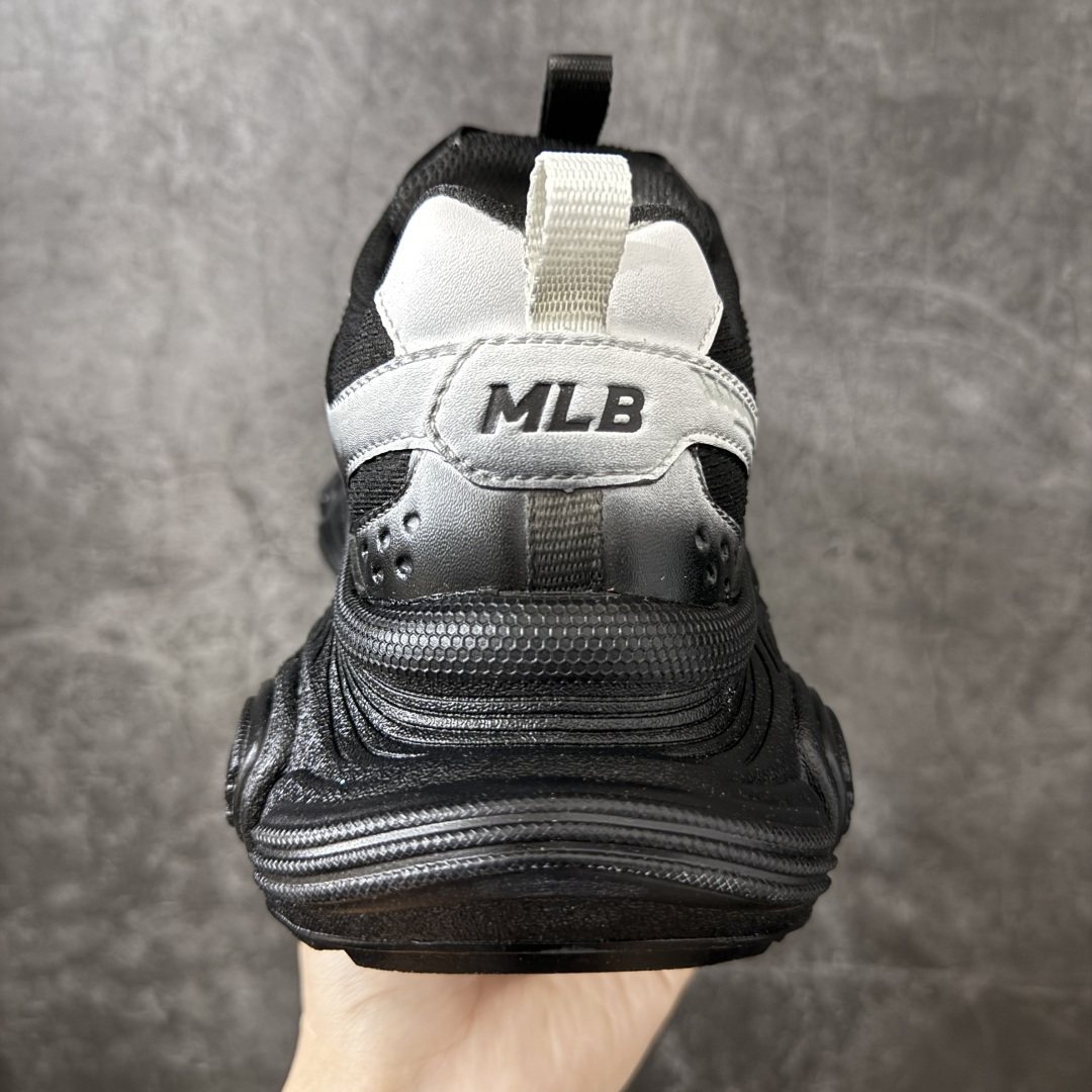 MLB NY 印花网红学长鞋老爹鞋手工手绘涂鸦恶作剧 此款为人工手绘定制图案 原版基于MLB修改款 加以创意定制 完美品