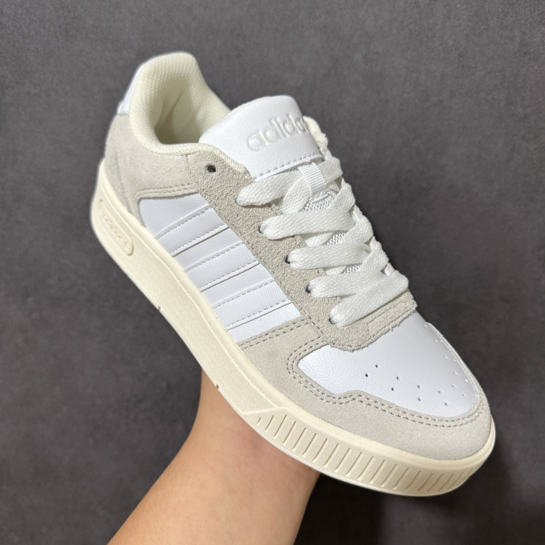 Adidas D-PAD Classic 阿迪达斯 舒适百搭 防滑耐磨 低帮 板鞋 货号:JI2550 尺码:36 36