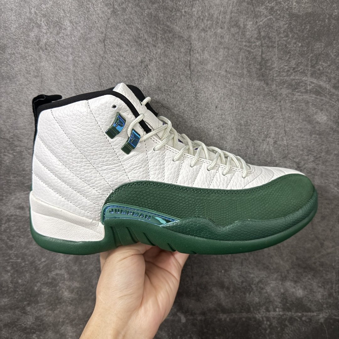 Air Jordan AJ12 Retro 潮流 中帮 复古篮球鞋 白绿雄鹿 CT8013-103 市场唯一附带GOAT Air Jordan AJ12 Retro 潮流 中帮 复古篮球鞋 白绿雄鹿 CT8013-103 市场唯一附带GOAT