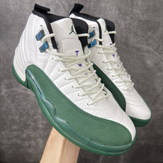 Air Jordan AJ12 Retro 潮流 中帮 复古篮球鞋 白绿雄鹿 CT8013-103 市场唯一附带GOAT Air Jordan AJ12 Retro 潮流 中帮 复古篮球鞋 白绿雄鹿 CT8013-103 市场唯一附带GOAT