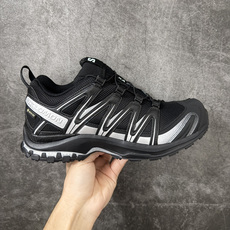 SALOMON 萨洛蒙 XA PRO 3D 户外运动 网布减震防滑透气 低帮跑步鞋 男女同款 黑银 全新品质 巅峰之作 SALOMON 萨洛蒙 XA PRO 3D 户外运动 网布减震防滑透气 低帮跑步鞋 男女同款 黑银 全新品质 巅峰之作