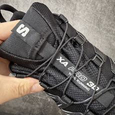 SALOMON 萨洛蒙 XA PRO 3D 户外运动 网布减震防滑透气 低帮跑步鞋 男女同款 黑银 全新品质 巅峰之作 SALOMON 萨洛蒙 XA PRO 3D 户外运动 网布减震防滑透气 低帮跑步鞋 男女同款 黑银 全新品质 巅峰之作