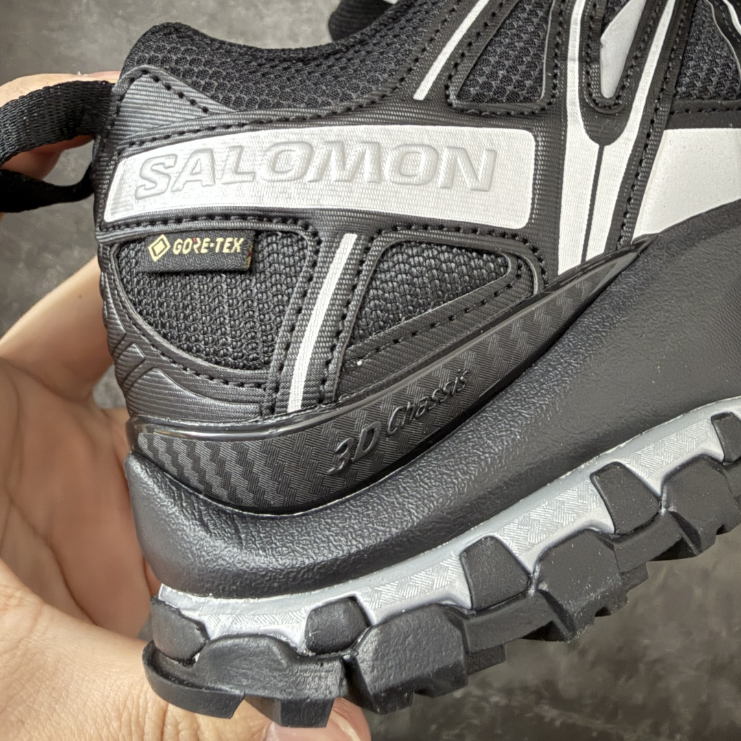 SALOMON 萨洛蒙 XA PRO 3D 户外运动 网布减震防滑透气 低帮跑步鞋 男女同款 黑银 全新品质 巅峰之作 SALOMON 萨洛蒙 XA PRO 3D 户外运动 网布减震防滑透气 低帮跑步鞋 男女同款 黑银 全新品质 巅峰之作